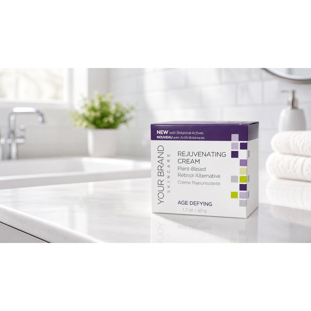 Andalou Naturals Age Defy Rejuvenate Cream Bakuchiol Retinol Alternative 1.7oz